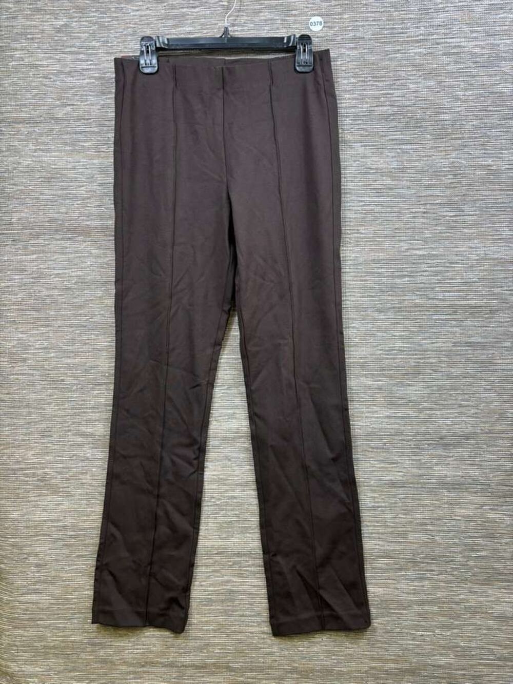Banana Republic Skinny Ponte Pant Women's Size M Brown Mid Rise Stretch NEW